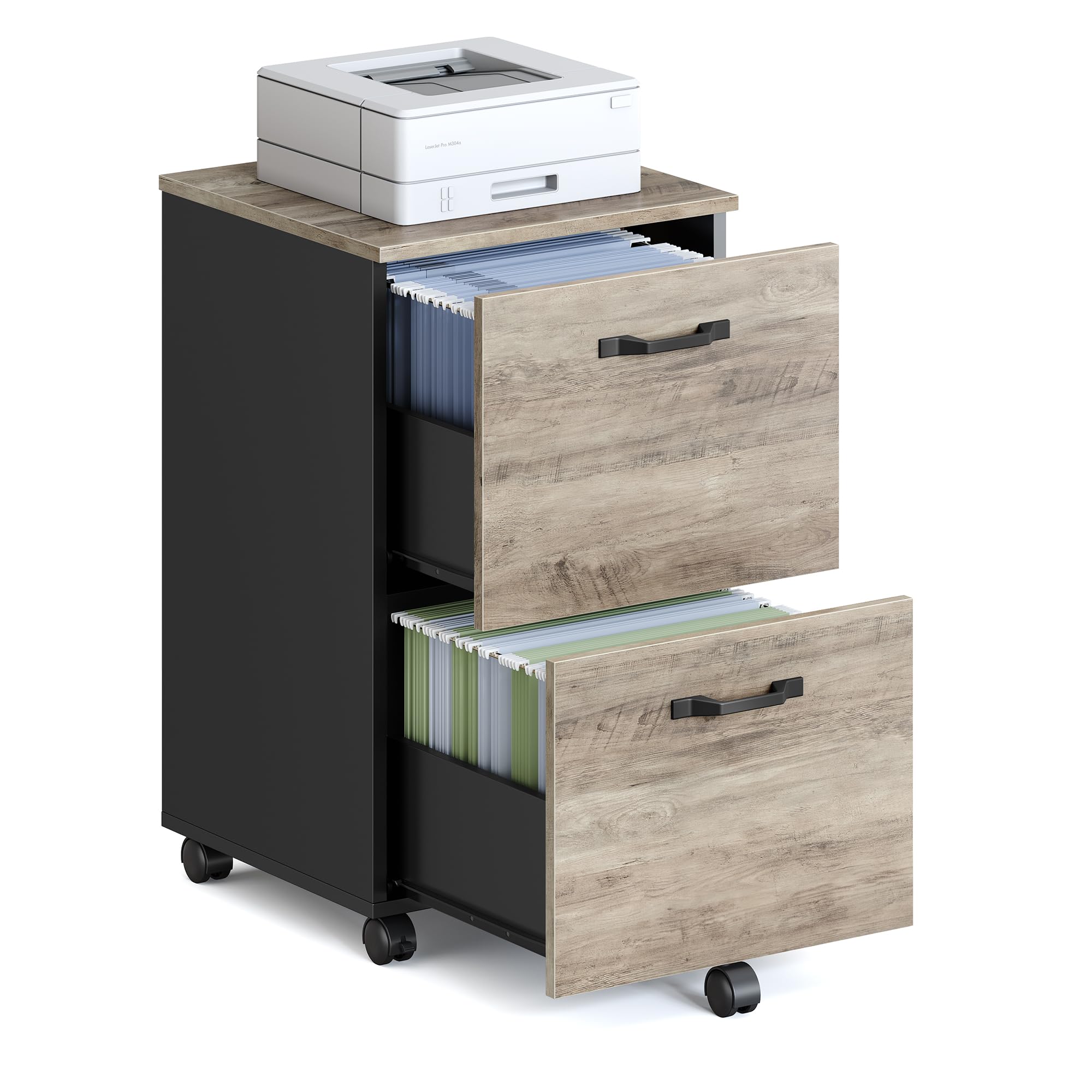 VASAGLE 2-Drawer File Cabinet