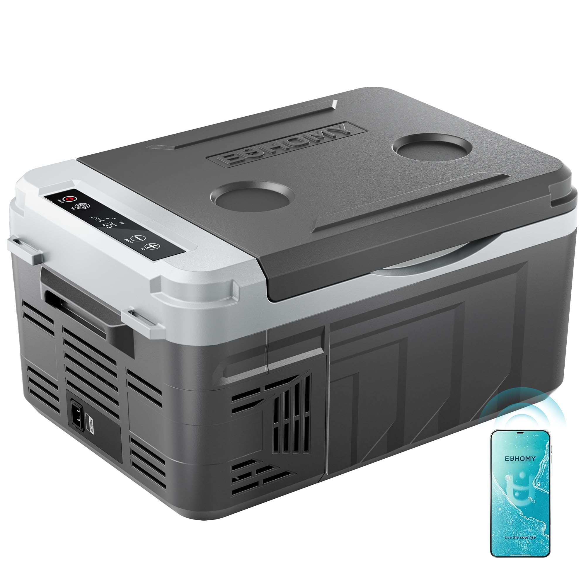 EUHOMY 12QT 12 Volt Refrigerator