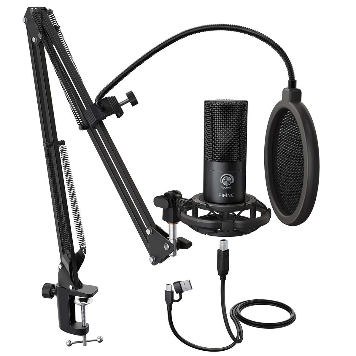 FIFINE T669 USB Microphone Kit