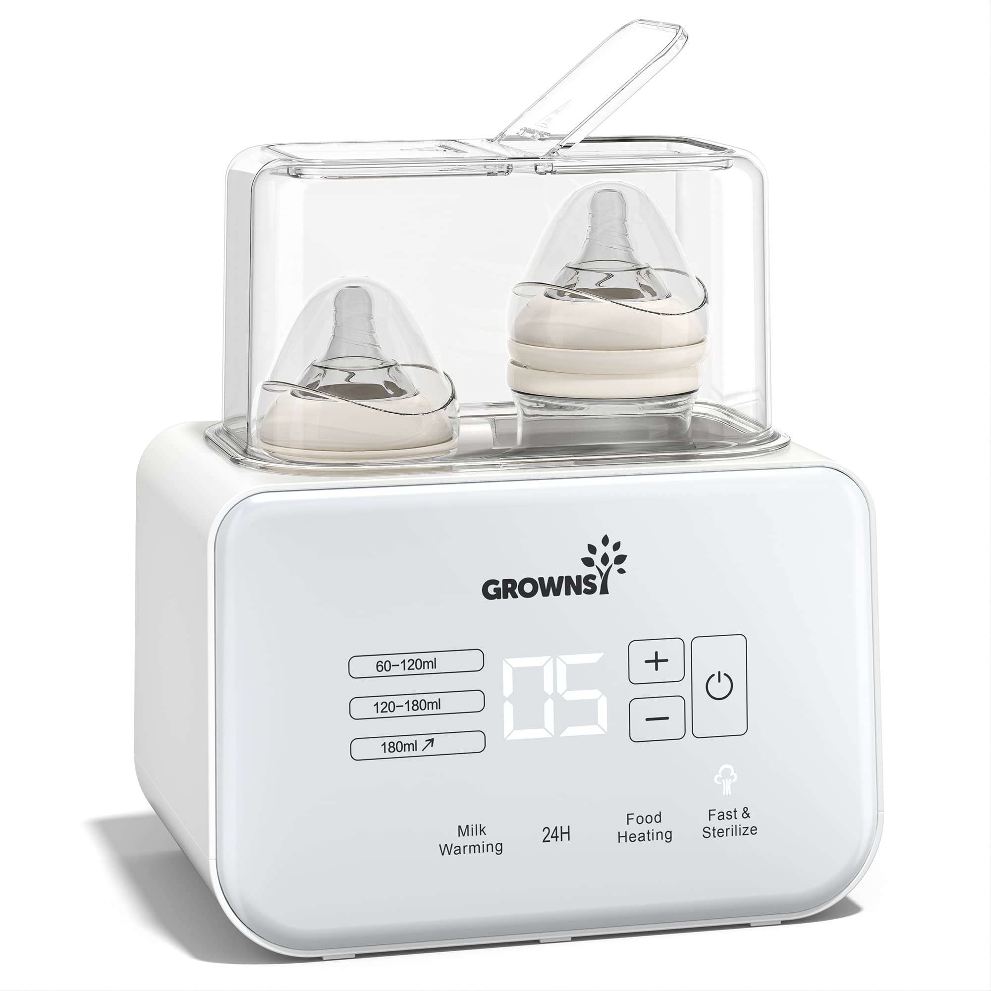 Grownsy 8-in-1 Baby Bottle Warmer
