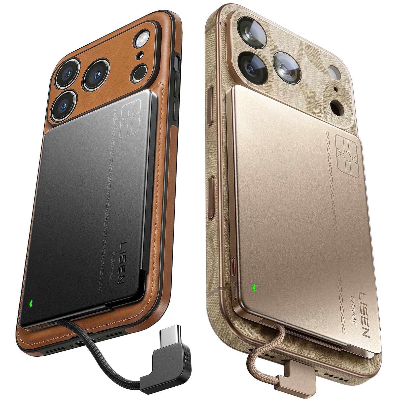 LISEN 5000mAh USB-C Slim Power Bank