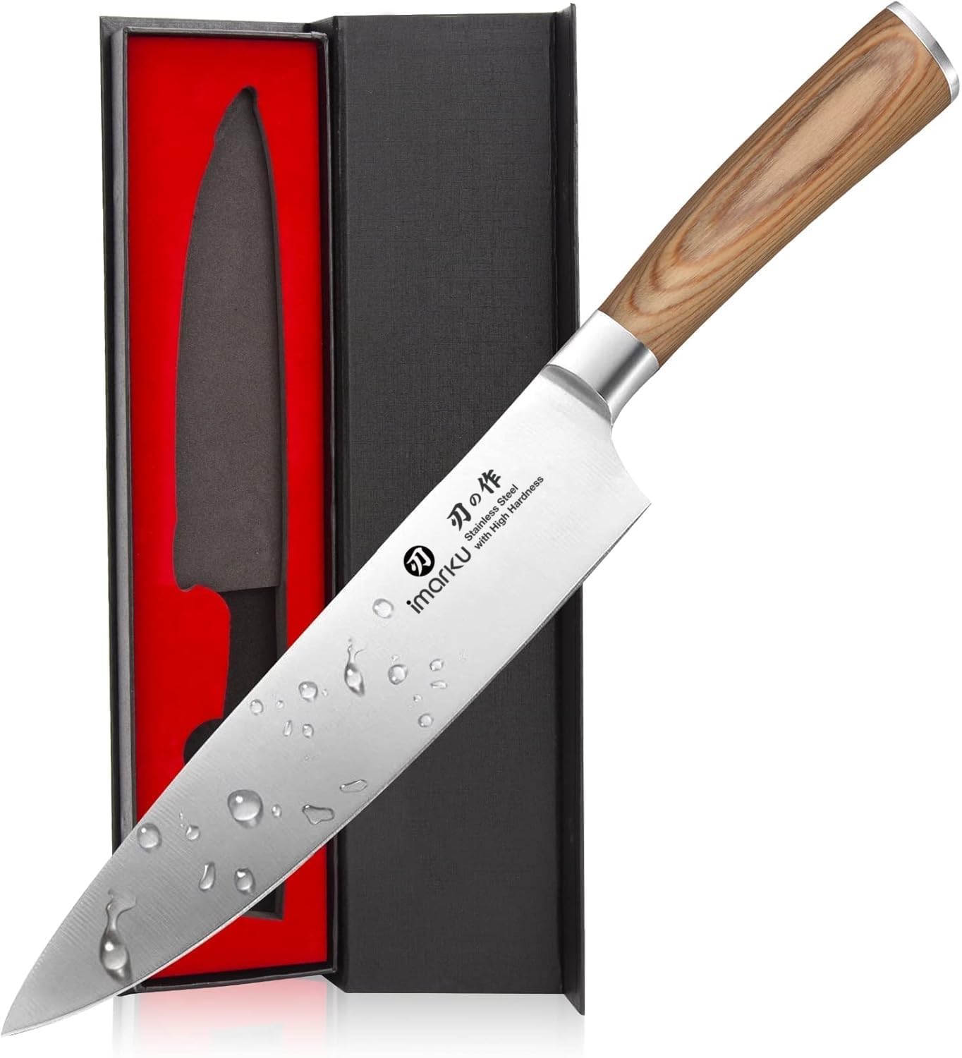 imarku 8 Inch Japanese SUS440A Chef Knife