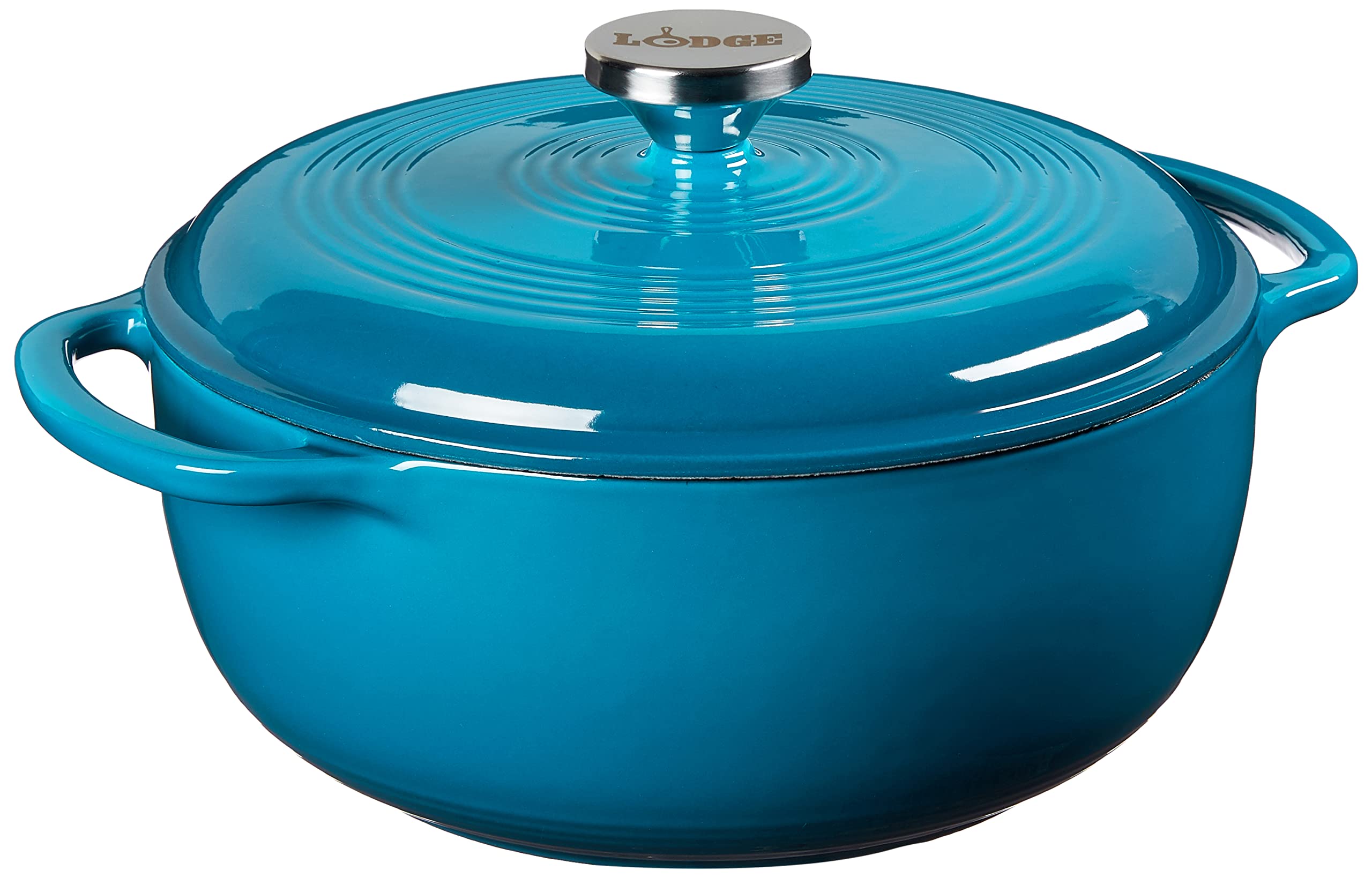 Lodge 4.5 Quart Enameled Cast Iron Dutch Oven