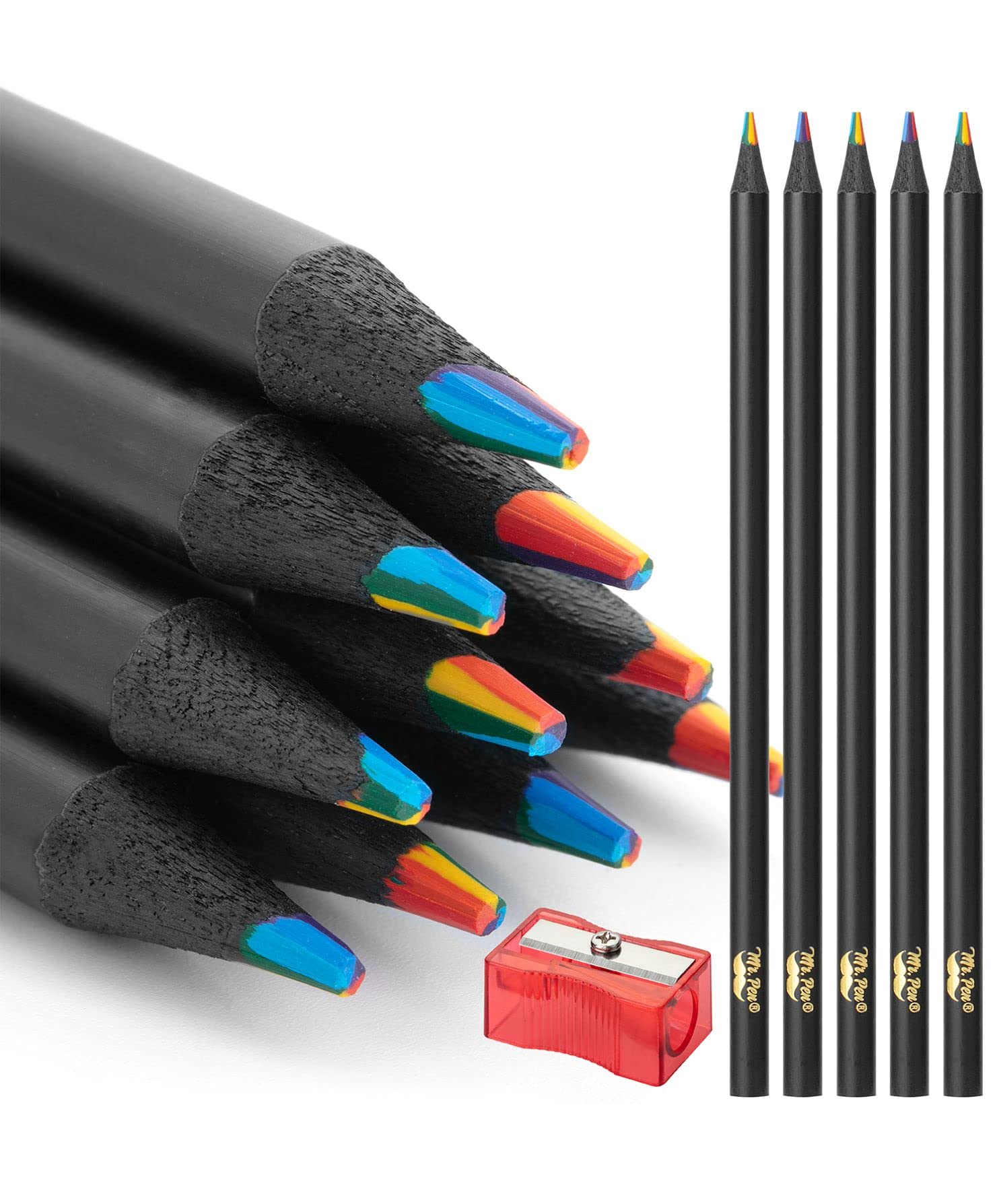 Mr. Pen- Rainbow Pencils, 12 Pack