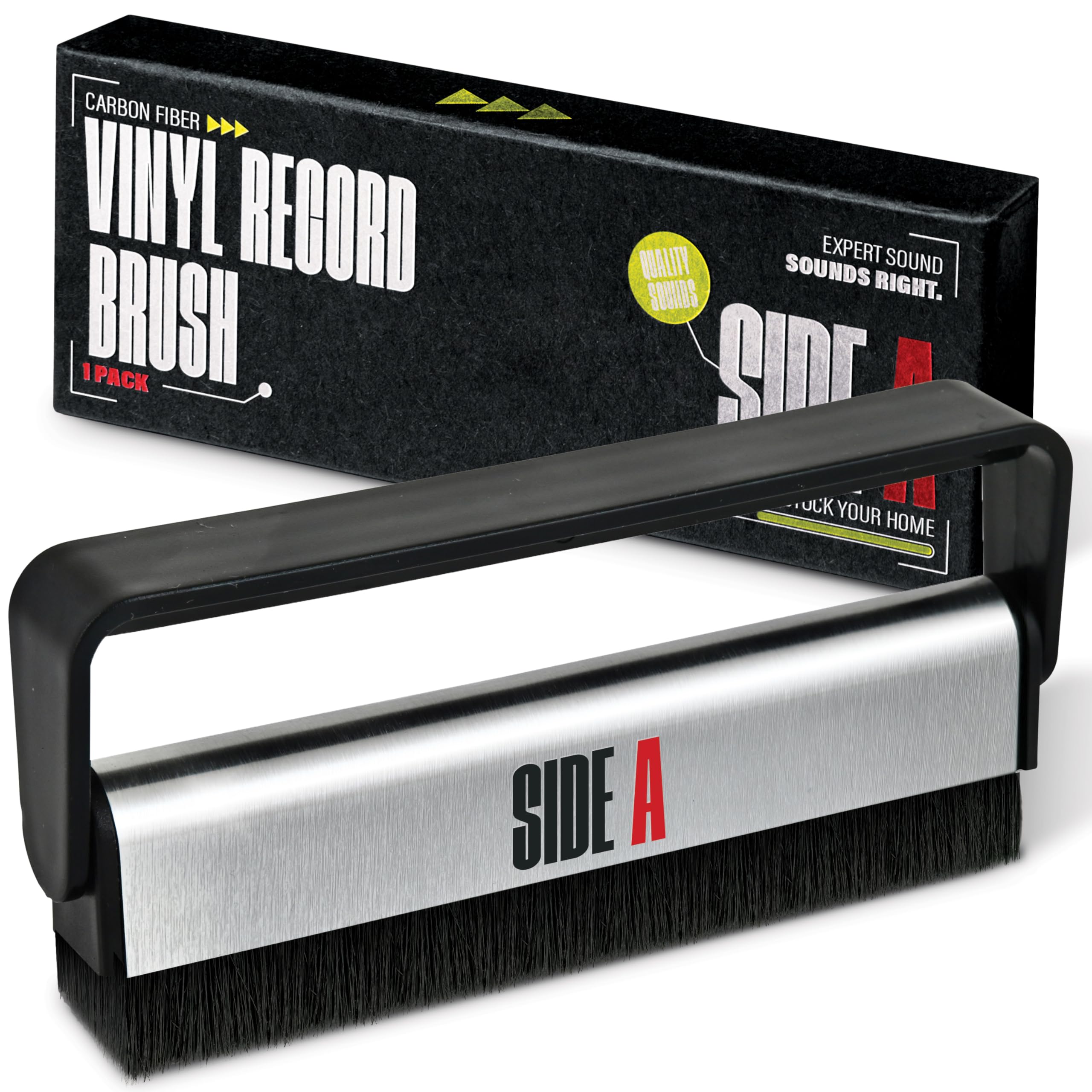 Side A Vinyl Record Brush
