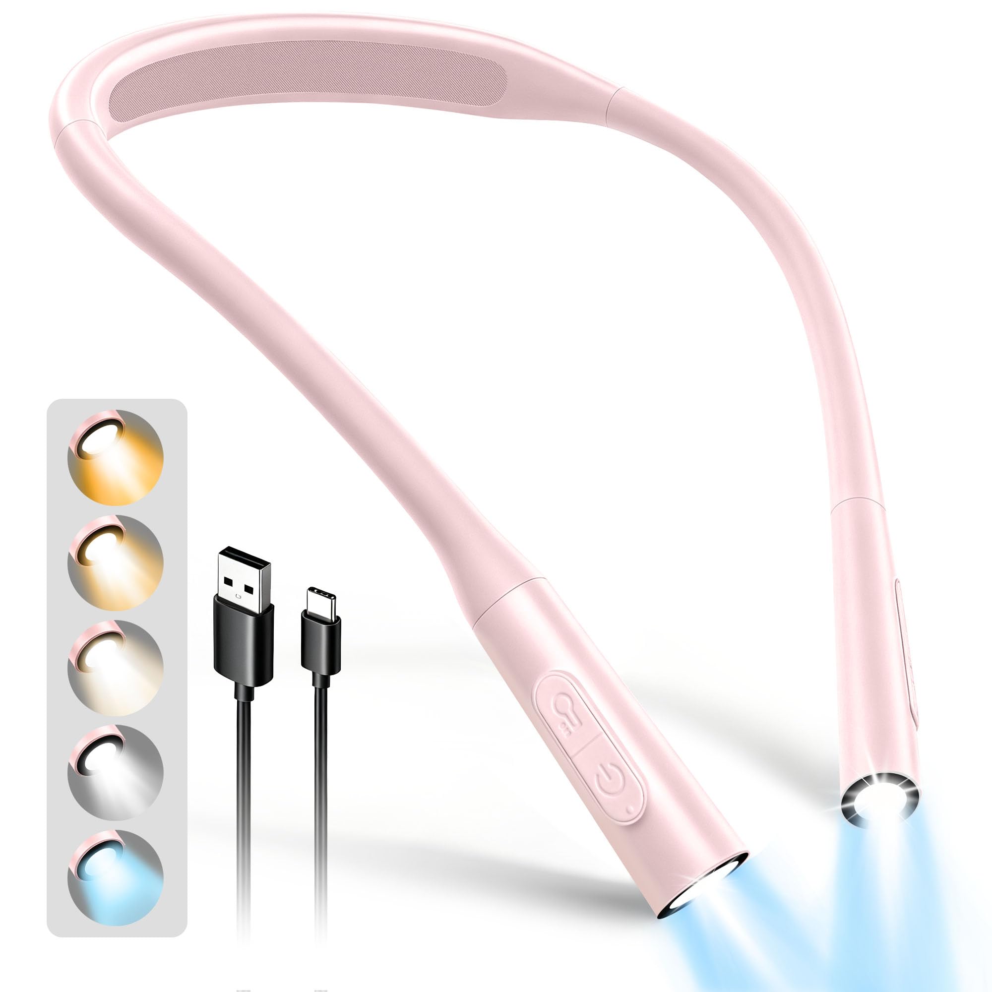 Glocusent Neck Book Light