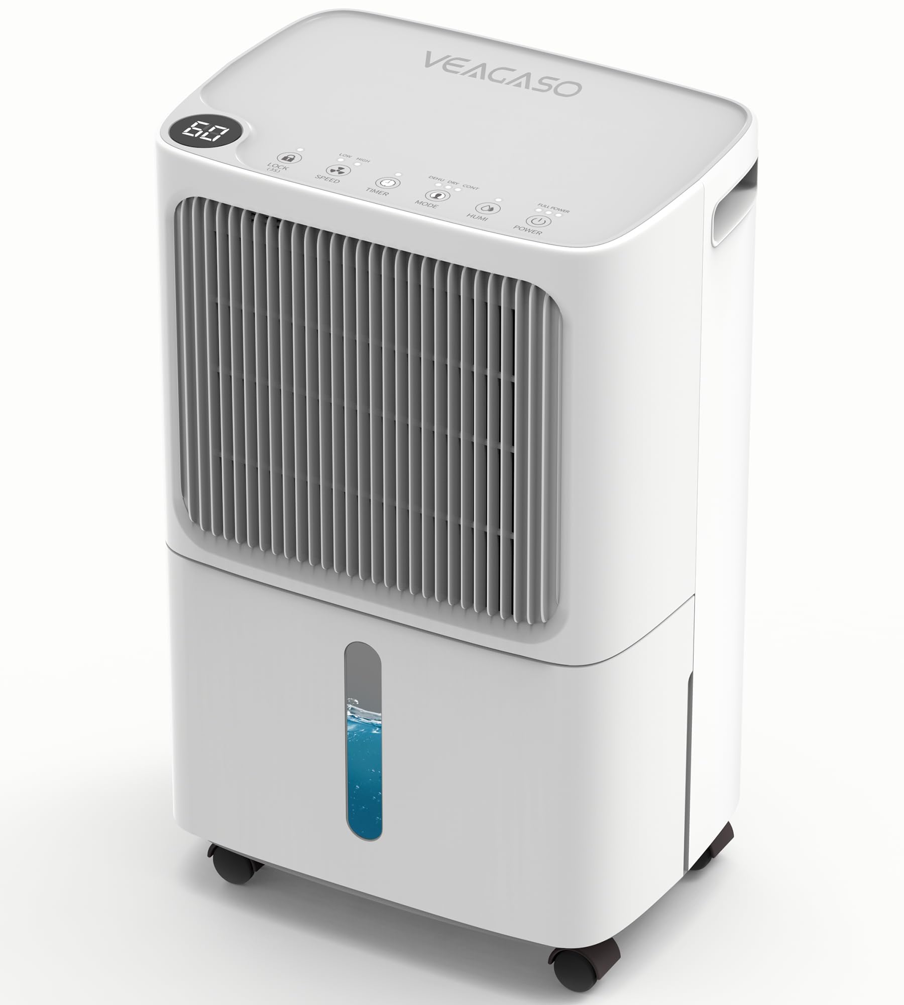 VEAGASO 34-Pint Dehumidifier