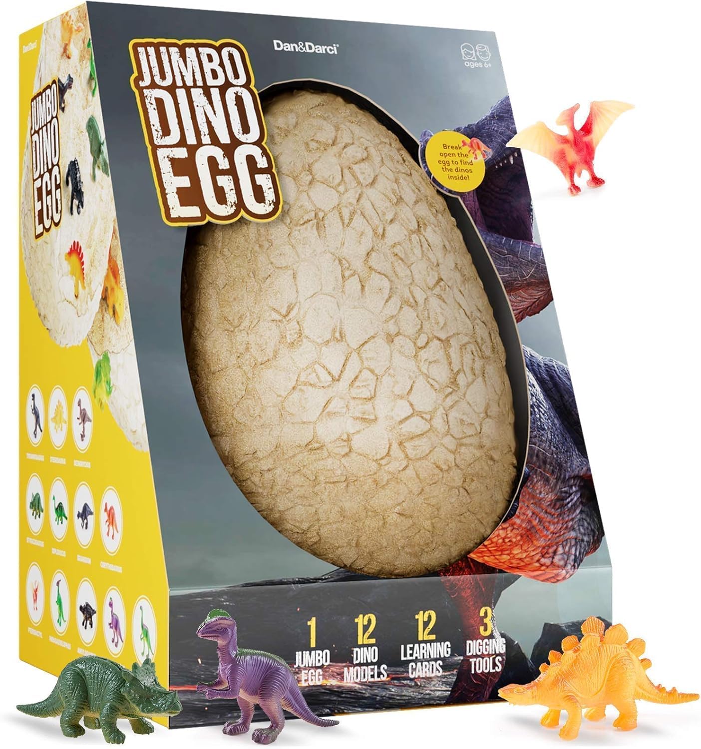 Dan&Darci Jumbo Dino Easter Egg