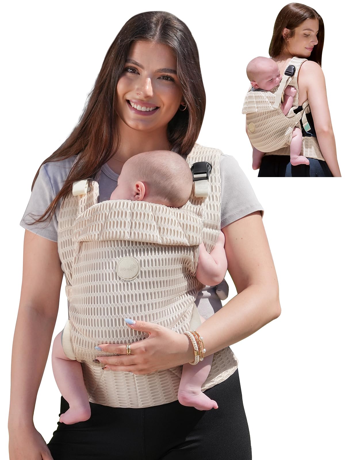 GROWNSY Baby Carrier, Newborn to Toddler