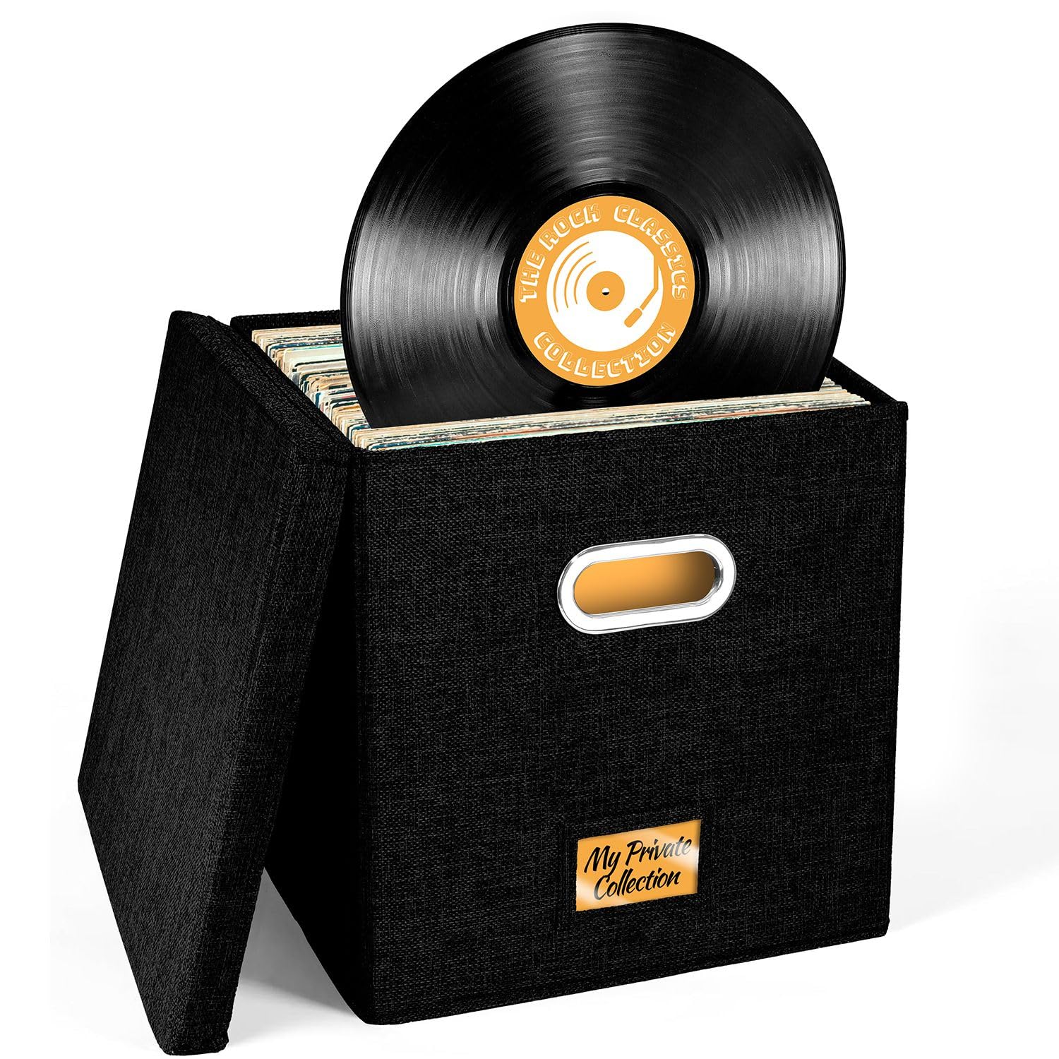 Vinyl Record Storage Box