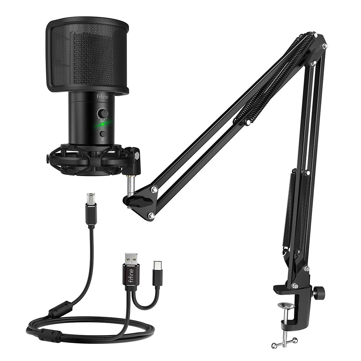 FIFINE T683 USB Microphone Kit