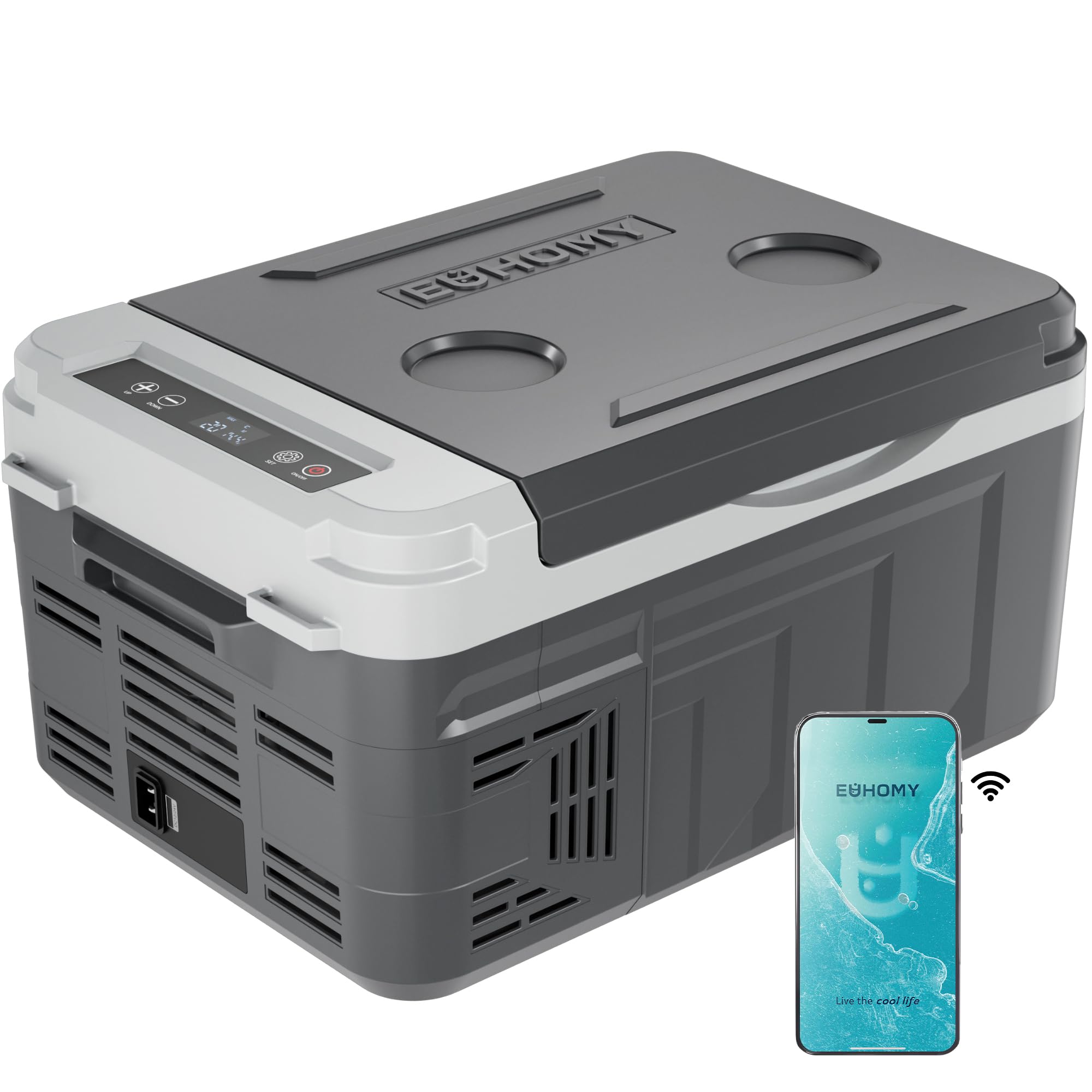 EUHOMY 11QT 12 Volt Refrigerator