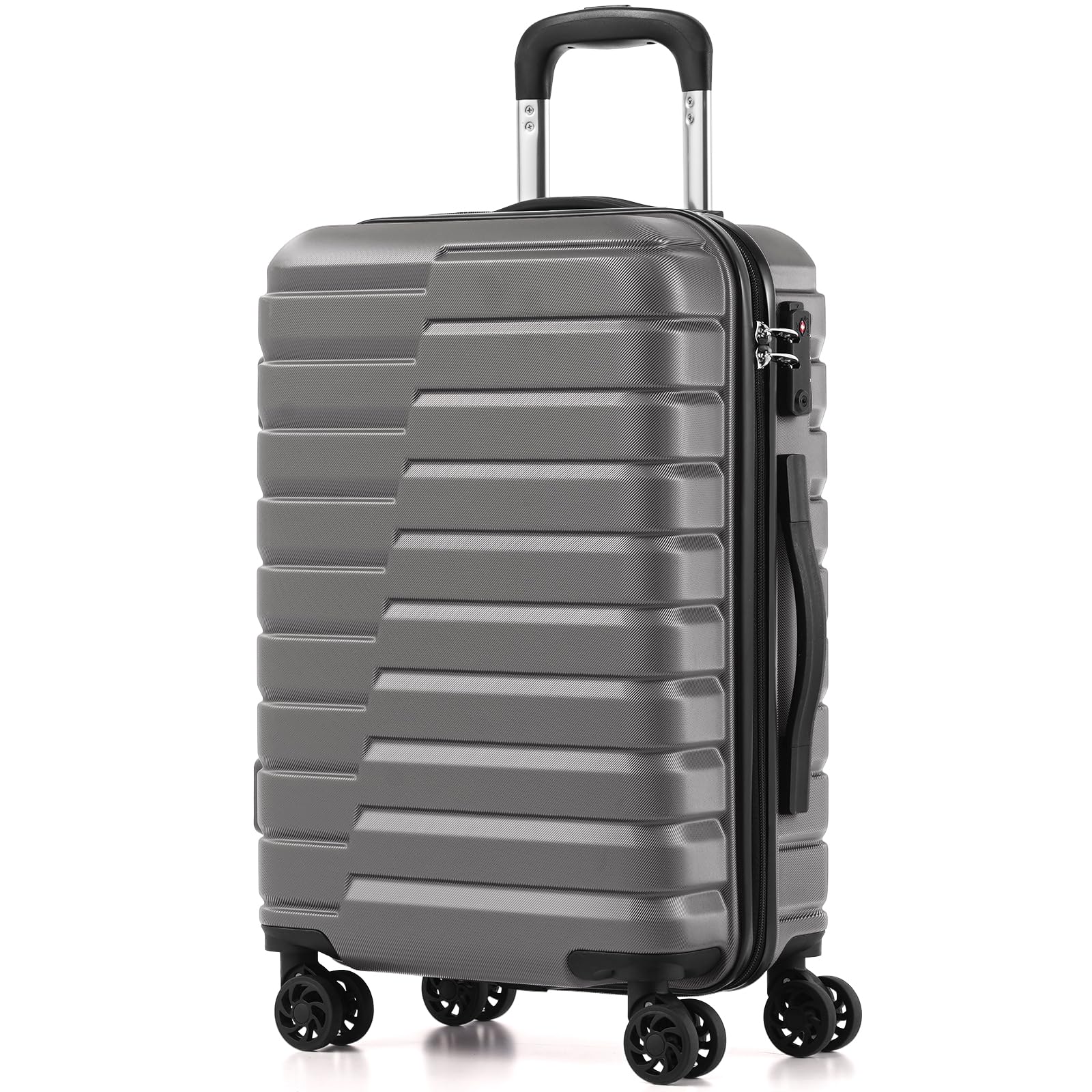 Coolife 20-Inch ABS+PC Carry-On