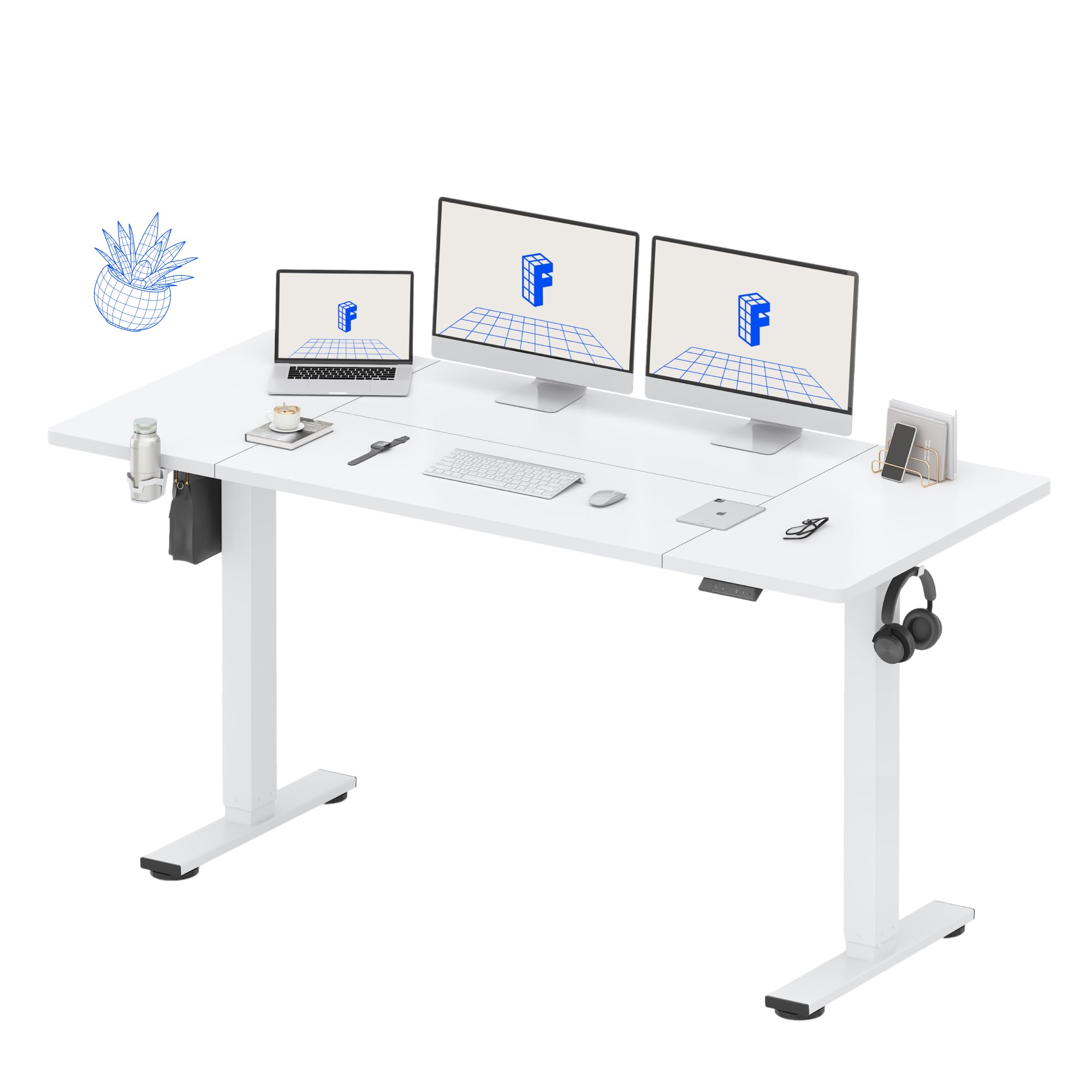 FLEXISPOT 71 x 32 Inch Electric Standing Desk